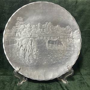 pewter plate 1